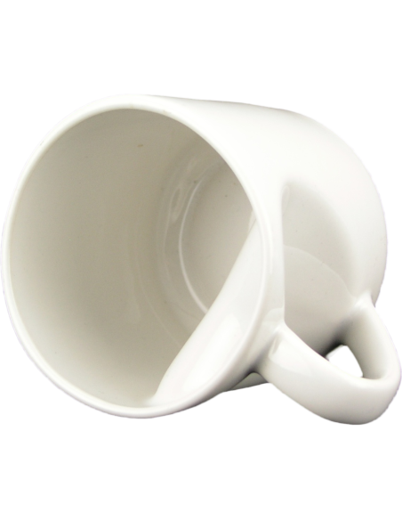 Taza asa e interior amarillo
