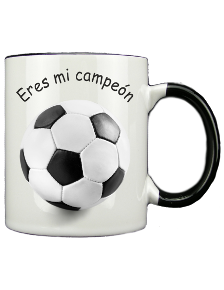 Taza blanca con interior y asa de color personalizada, fotoregalo, regalo personalizado, taza con foto