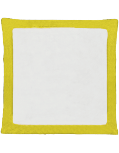 Cojín de peluche Amarillo