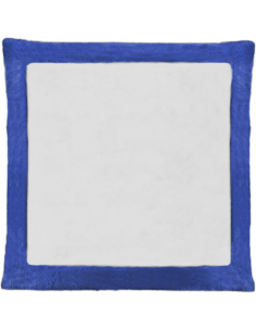 Cojín de peluche Azul