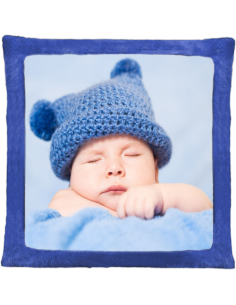 Cojín de peluche Azul 2