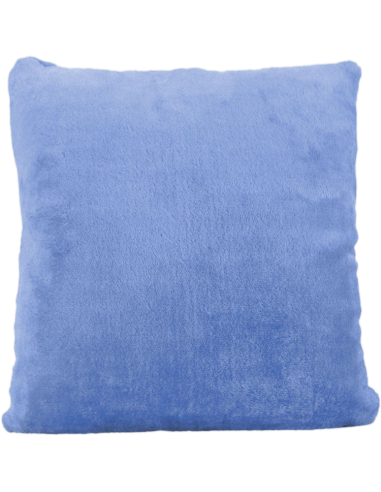 Cojín de peluche Azul Claro