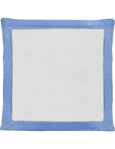 Cojín de peluche Azul Claro