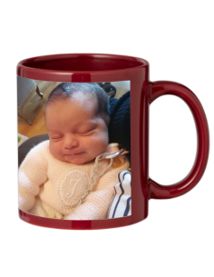 Taza de Color Burdeos 2